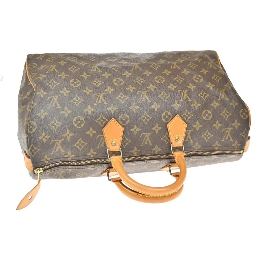 LOUIS VUITTON Speedy 40 Travel Hand Bag Monogram Leather Brown M41522 94EG109 - Picture 5 of 16
